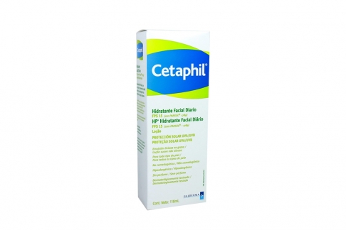 Cetaphil Hidratante Facial SPF 15 Loción Frasco Con 118 mL
