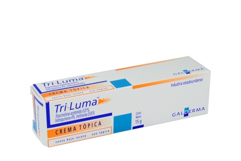 Tri-Luma Crema Caja Con Tubo Con 15 g Rx3
