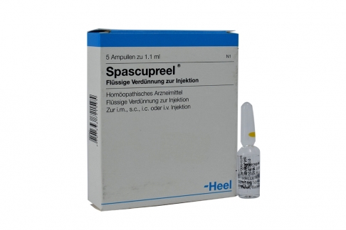 Spascupreel Solución Inyectable Caja Con 5 Ampollas
