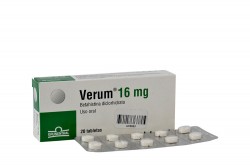 Verum 16 mg Caja Con 20 Tabletas Rx4