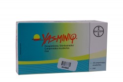 Yasminiq 3.00 / 0.02 mg Caja Con 28 Comprimidos Recubiertos Rx