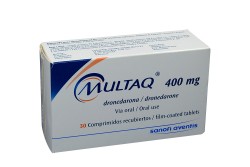 Multaq 400 Mg Caja Con 30 Tabletas Rx