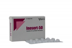 Inosert 50 mg Caja Con 30 Tabletas Recubiertas Rx4