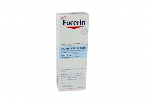 Eucerin Loción Complete Repair 10 % Urea Caja Con Frasco Con 250 mL Prueba