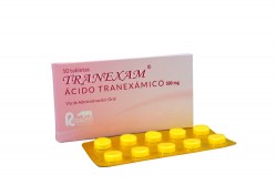 Tranexam 500 mg Caja Con 10 Tabletas RX
