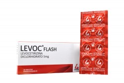 Levoc® Flash 5 mg Caja Con 10 Tabletas Orodispersables RX
