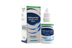 Haloperidol Solución Oral 20 mL Caja Con Frasco Gotero RX4