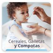 Cereales, Galletas y Compotas