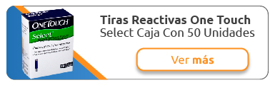Tiras Reactivas One Touch Select Caja Con 50 Unidades - Glucosa